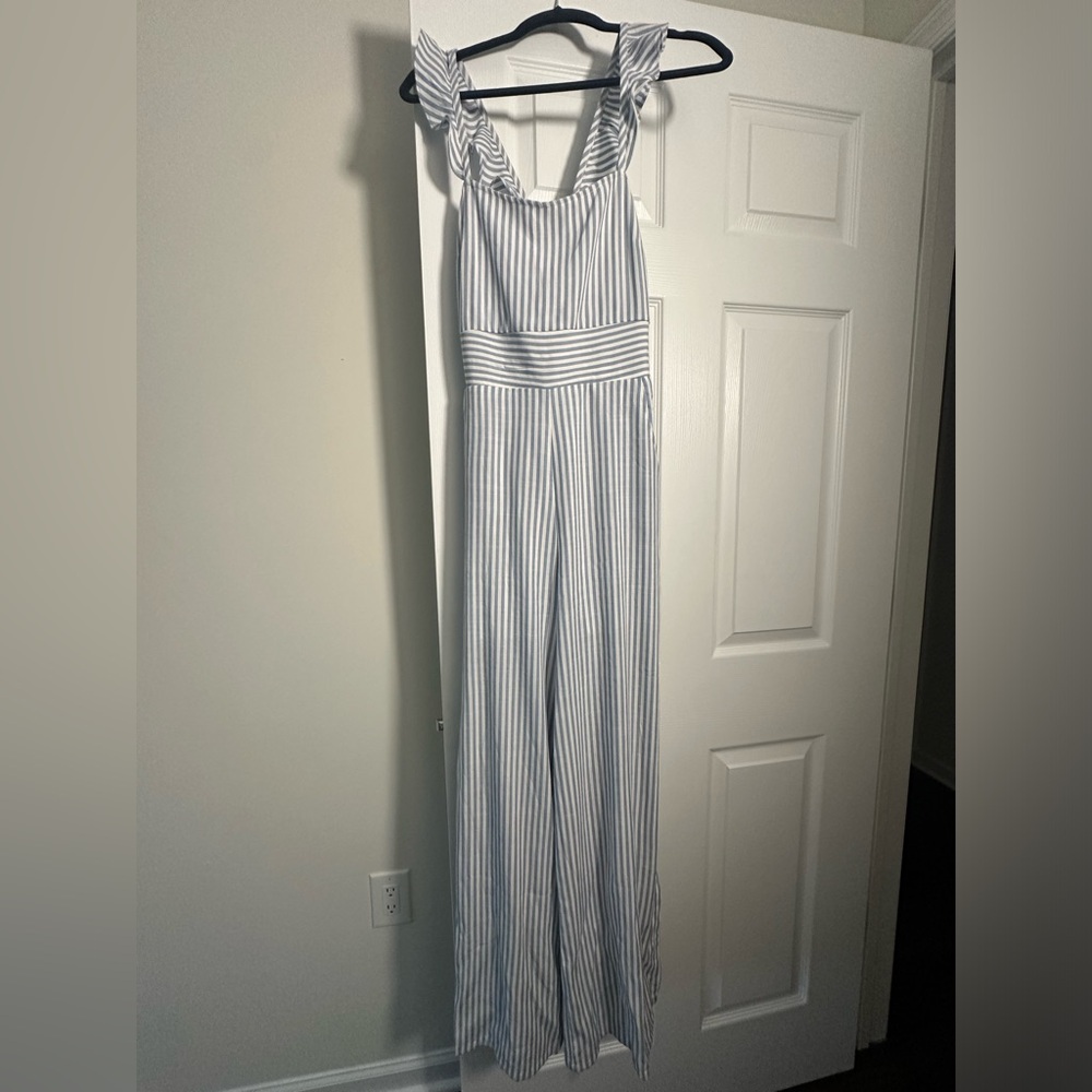 Striped Jumpsuit